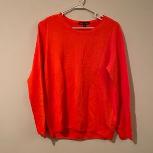Super soft bright orange sweater.  Womens large. New without tags.